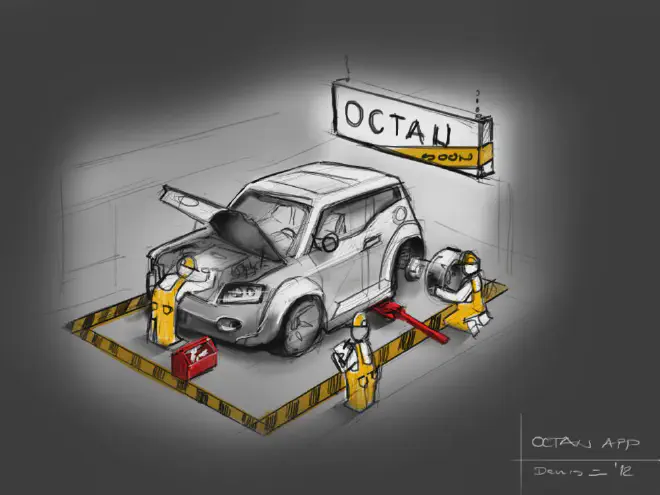 Initial sketch